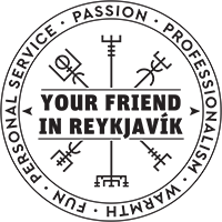 Your Friend in Reykjavík logo 
